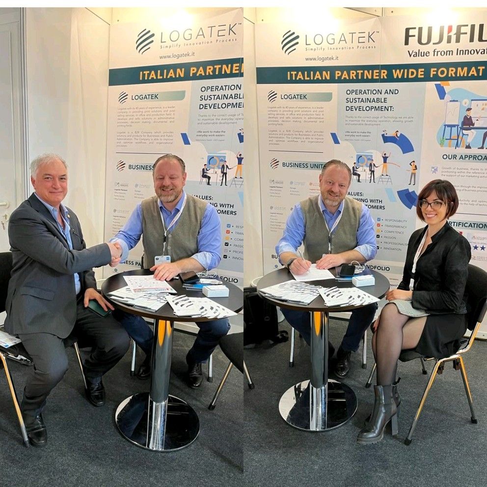 FESPA Italia · Logatek · Massimiliano Fastelli · Serena Protano